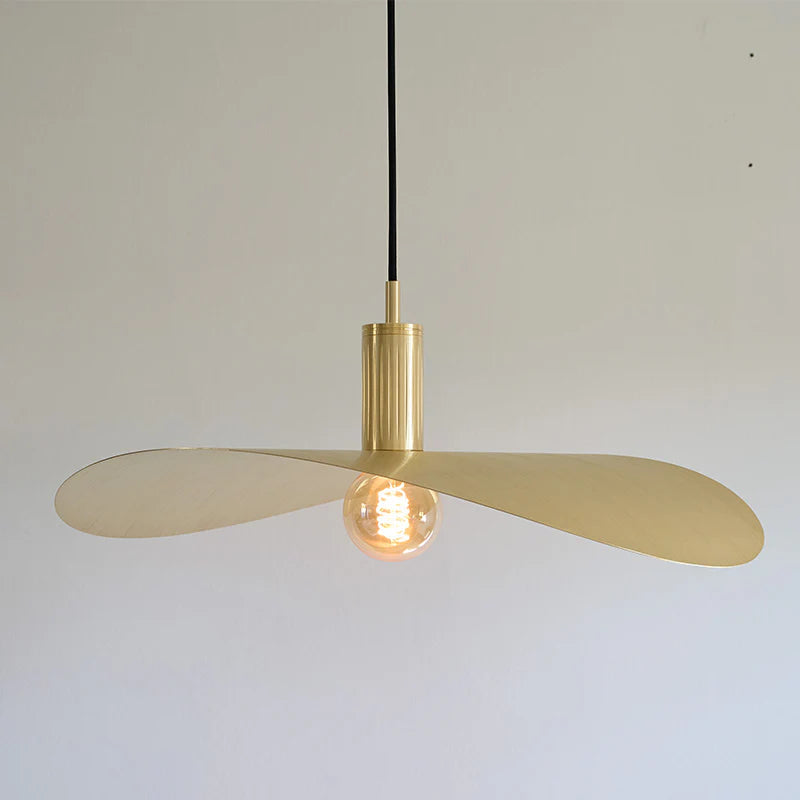 Leaf Pendel | Messing