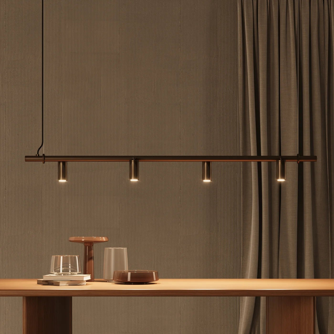 Pipe Pendel | Bruneret Messing