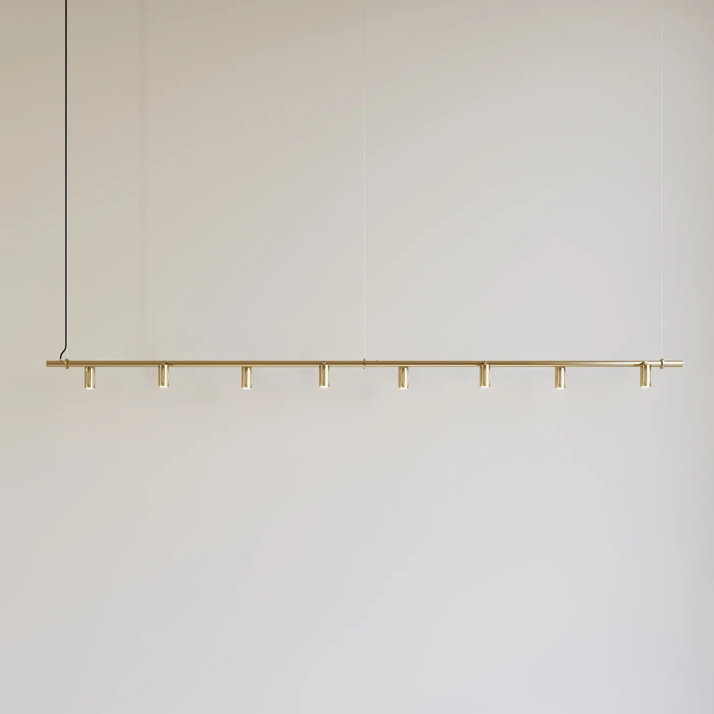 Pipe Pendel Lampe | Messing