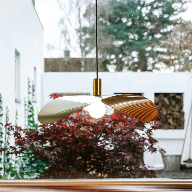 Leaf Pendel | Messing